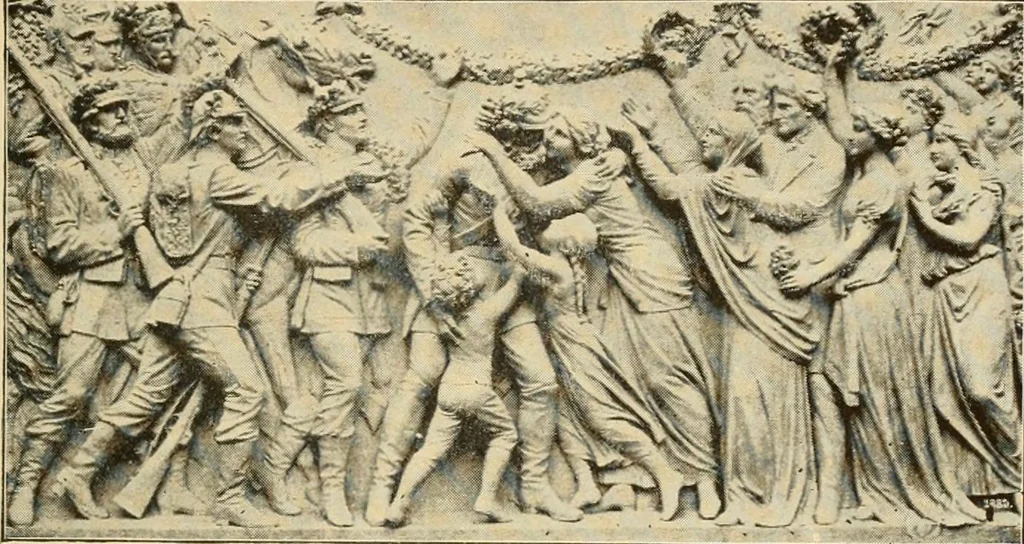 An illustration from The essentials of aesthetics in music, poetry, painting, sculpture and architecture, 1909, leaf 125