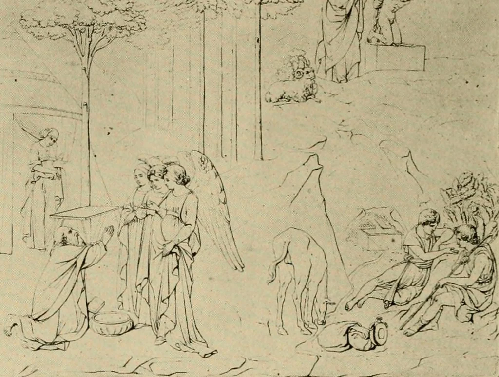 An illustration from The essentials of aesthetics in music, poetry, painting, sculpture and architecture, 1909, leaf 126