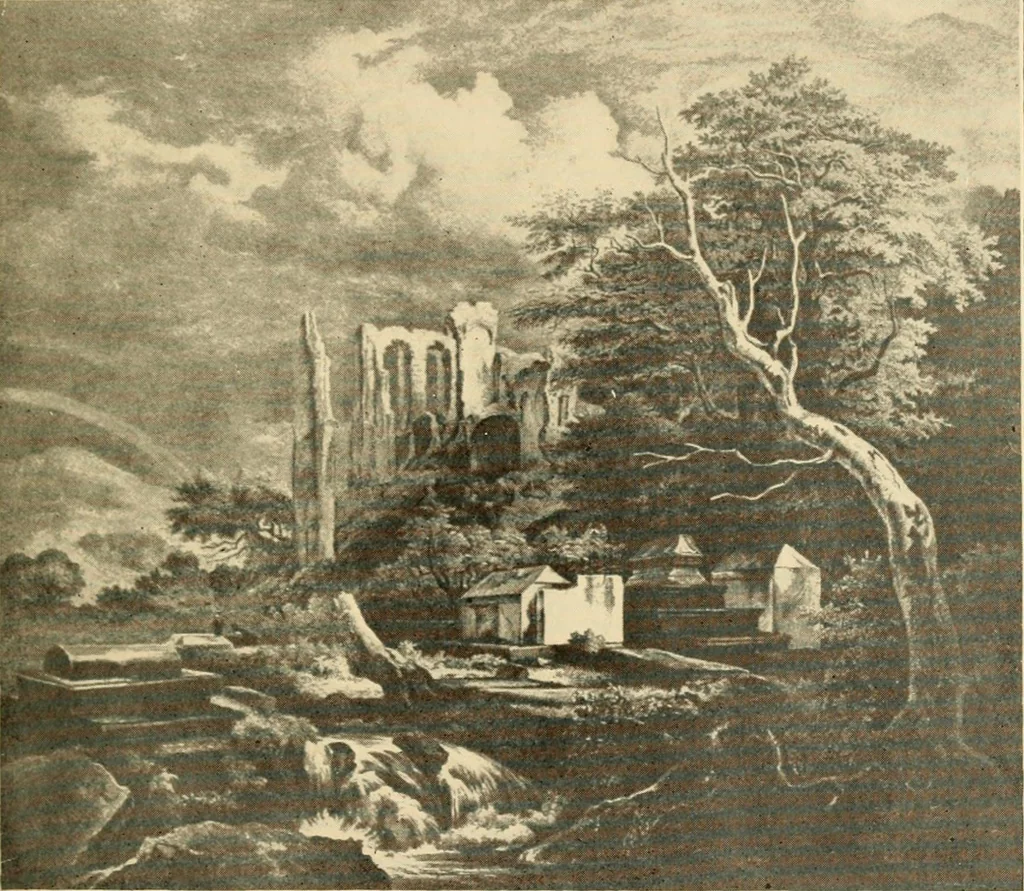 An illustration from The essentials of aesthetics in music, poetry, painting, sculpture and architecture, 1909, leaf 149
