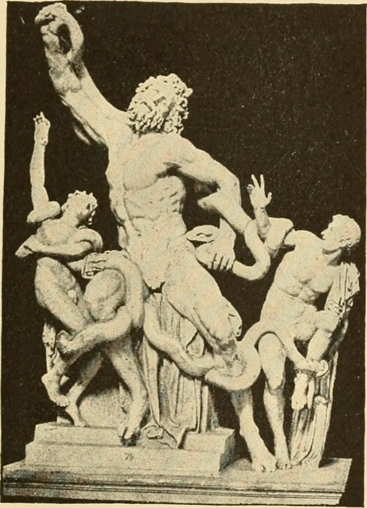 An illustration from The essentials of aesthetics in music, poetry, painting, sculpture and architecture, 1909, leaf 151