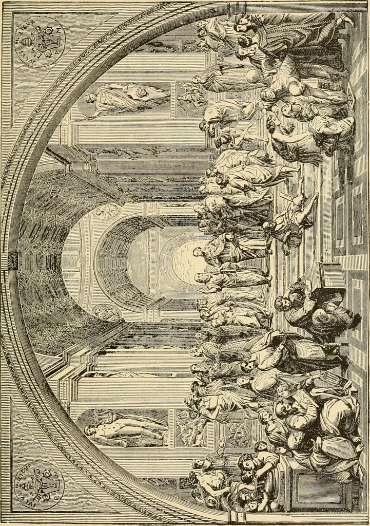 An illustration from The essentials of aesthetics in music, poetry, painting, sculpture and architecture, 1909, leaf 195