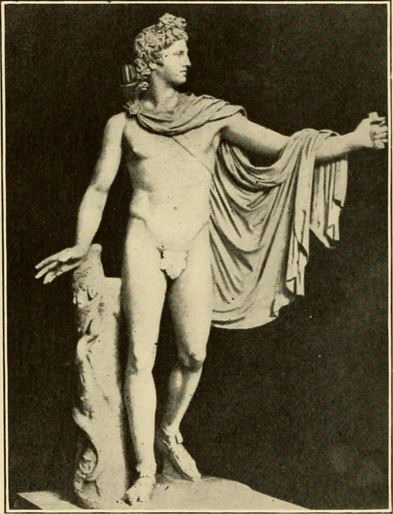 An illustration from The essentials of aesthetics in music, poetry, painting, sculpture and architecture, 1909, leaf 198