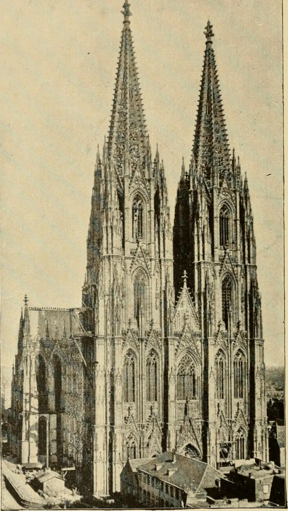 An illustration from The essentials of aesthetics in music, poetry, painting, sculpture and architecture, 1909, leaf 254