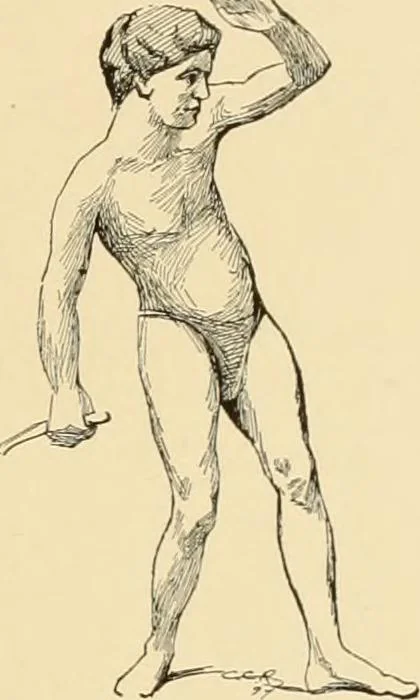 An illustration from The essentials of aesthetics in music, poetry, painting, sculpture and architecture, 1909, leaf 265