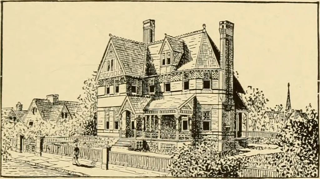 An illustration from The essentials of aesthetics in music, poetry, painting, sculpture and architecture, 1909, leaf 319
