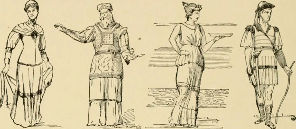 An illustration from The essentials of aesthetics in music, poetry, painting, sculpture and architecture, 1909, leaf 374