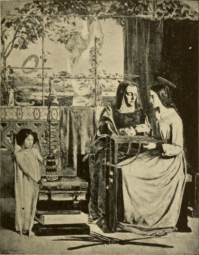An illustration from The essentials of aesthetics in music, poetry, painting, sculpture and architecture, 1909, leaf 99