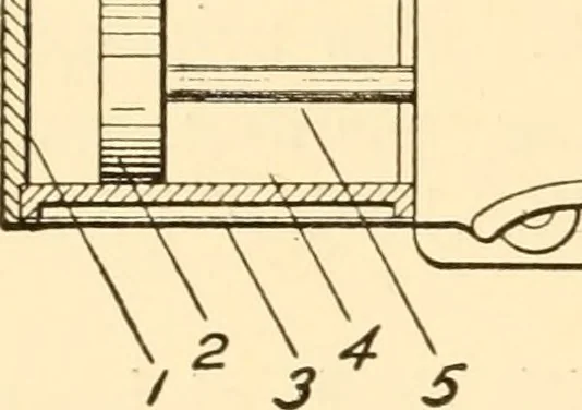 An illustration from Essentials of drafting; a text and problem book for apprentice, trade and evening technical schools, 1918, leaf 105