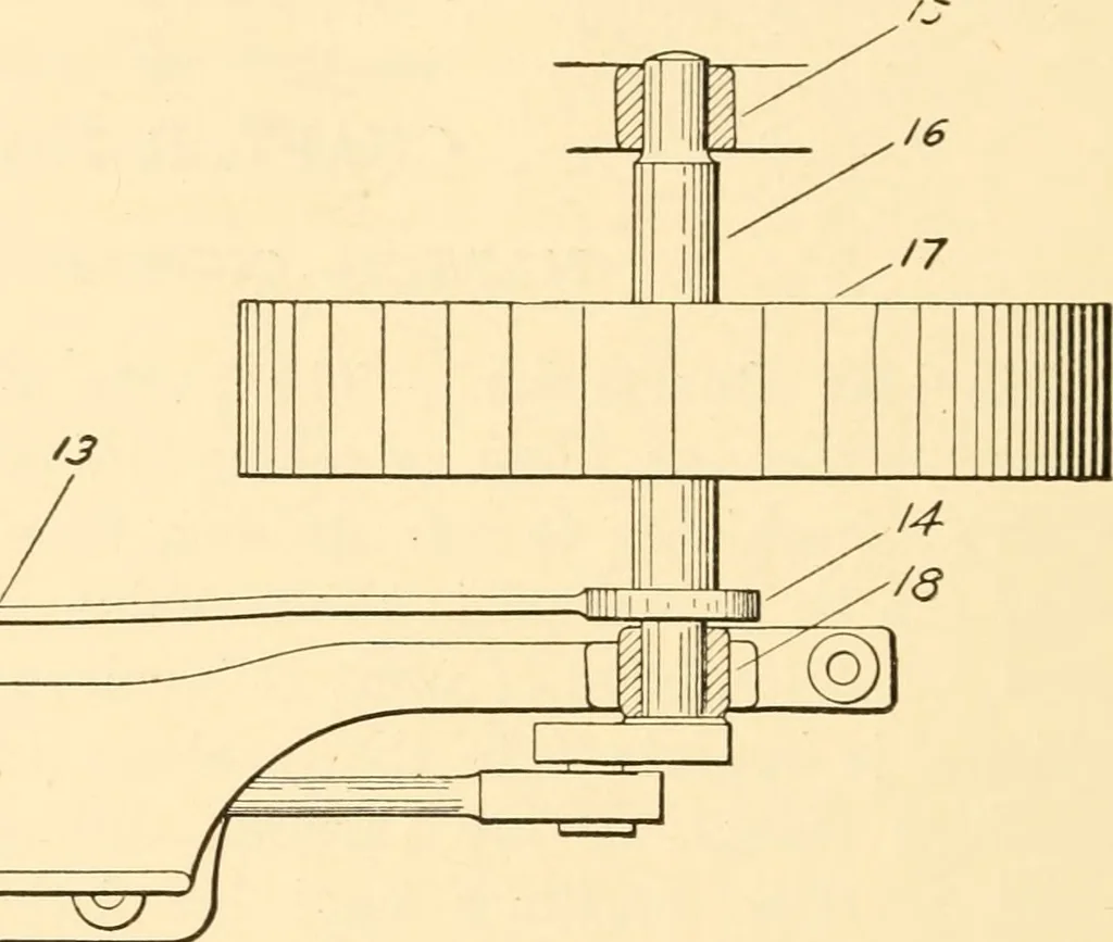 An illustration from Essentials of drafting; a text and problem book for apprentice, trade and evening technical schools, 1918, leaf 105