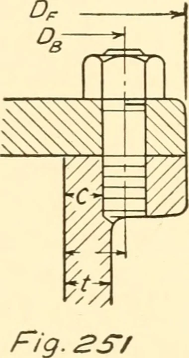 An illustration from Essentials of drafting; a text and problem book for apprentice, trade and evening technical schools, 1918, leaf 112