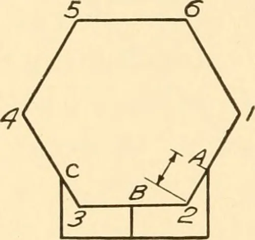 An illustration from Essentials of drafting; a text and problem book for apprentice, trade and evening technical schools, 1918, leaf 141
