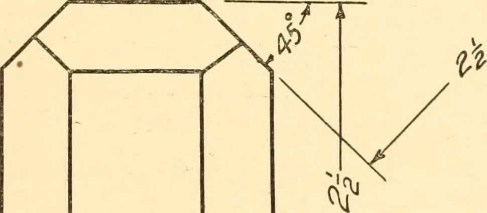 An illustration from Essentials of drafting; a text and problem book for apprentice, trade and evening technical schools, 1918, leaf 170