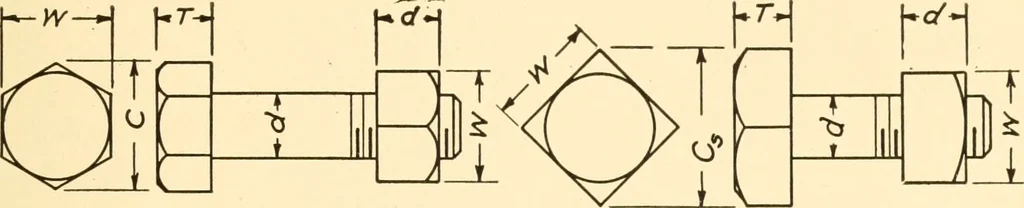 An illustration from Essentials of drafting; a text and problem book for apprentice, trade and evening technical schools, 1918, leaf 72