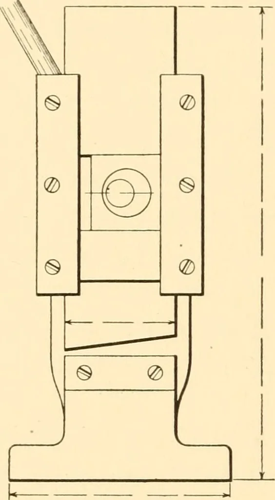 An illustration from Essentials of drafting; a text and problem book for apprentice, trade and evening technical schools, 1918, leaf 83