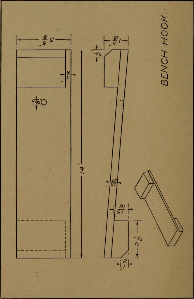 An illustration from Essentials of mechanical drawing, 1917, leaf 37