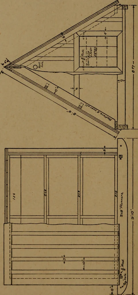 An illustration from Essentials of mechanical drawing, 1917, leaf 61