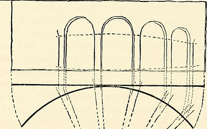 An illustration from Essentials of Perspective: With Illustrations Drawn by the Author, 1887, leaf 106