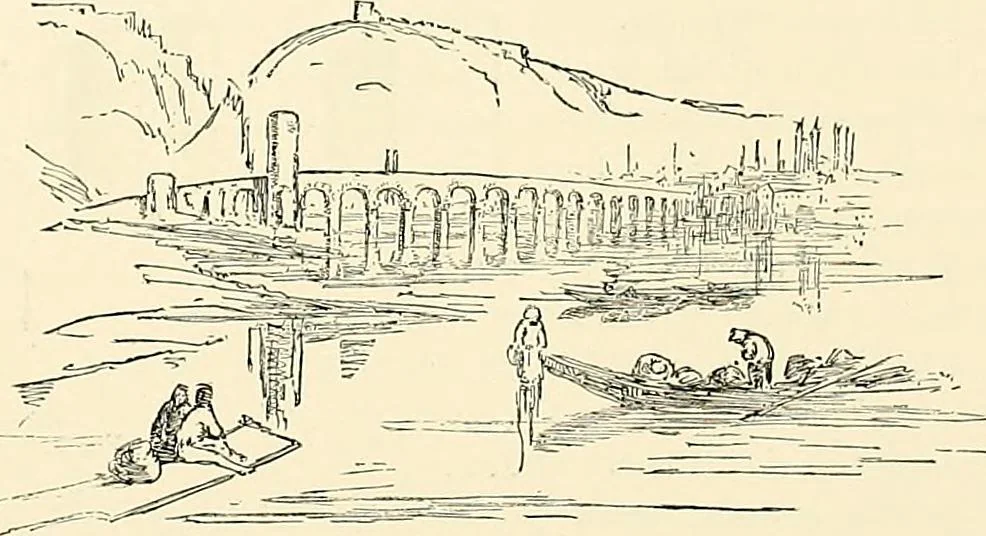 An illustration from Essentials of Perspective: With Illustrations Drawn by the Author, 1887, leaf 116