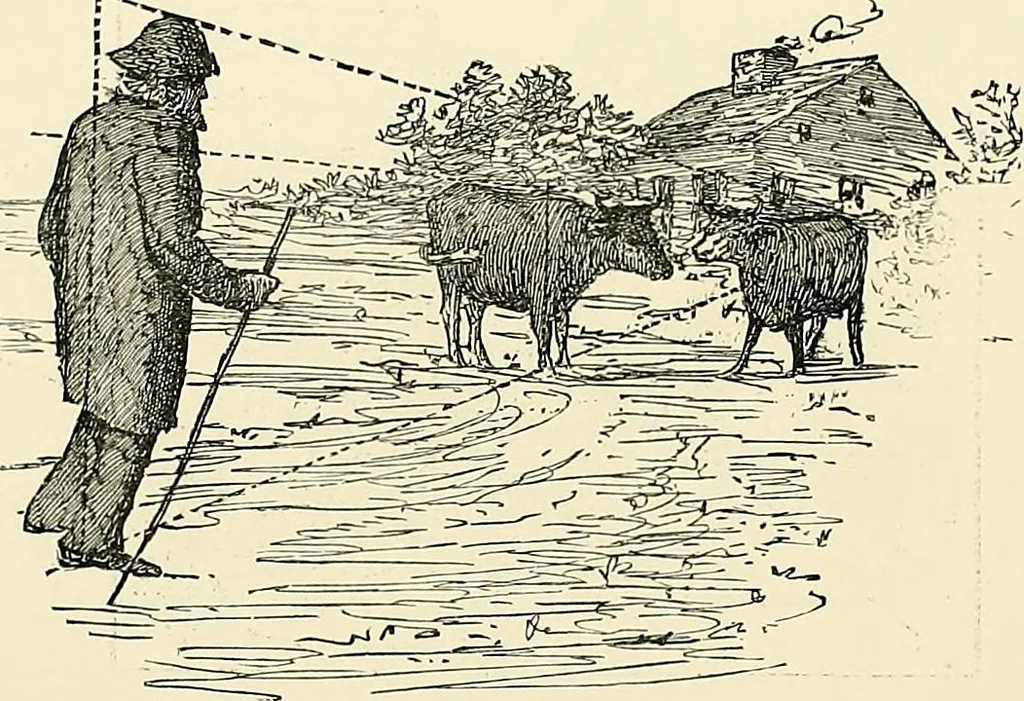 An illustration from Essentials of Perspective: With Illustrations Drawn by the Author, 1887, leaf 37