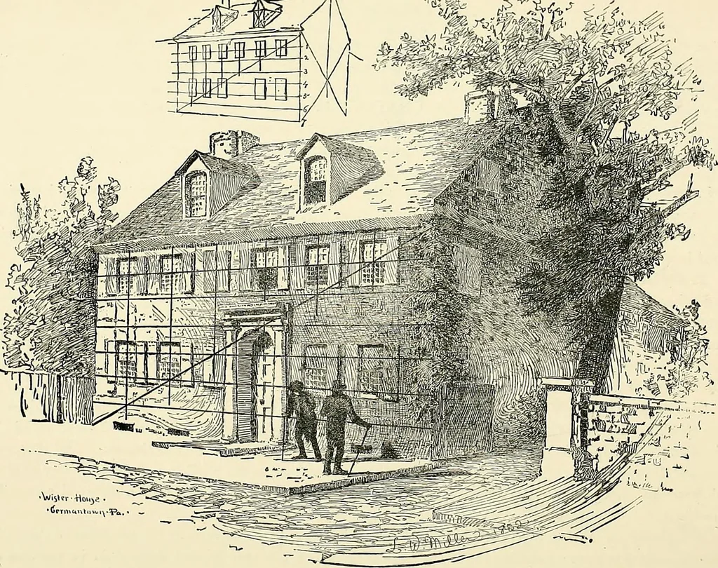 An illustration from Essentials of Perspective: With Illustrations Drawn by the Author, 1887, leaf 44