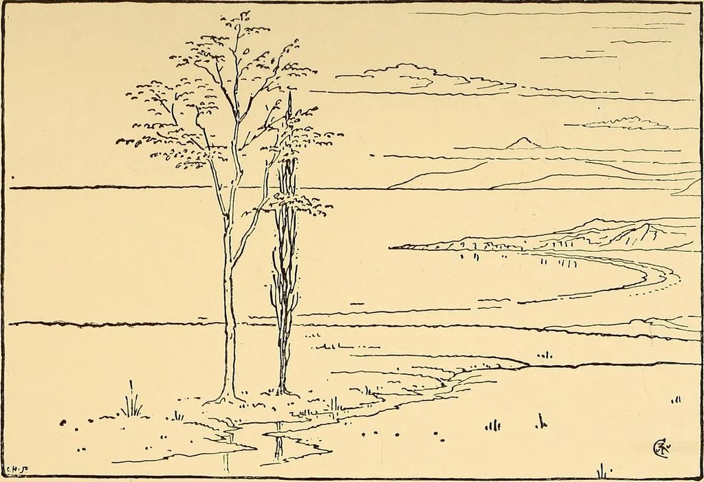 An illustration from The essentials of æsthetics in music, poetry, painting, sculpture and architecture, 1921, leaf 245