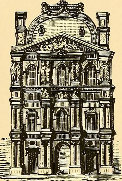 An illustration from The essentials of æsthetics in music, poetry, painting, sculpture and architecture, 1921, leaf 247