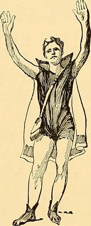 An illustration from The essentials of æsthetics in music, poetry, painting, sculpture and architecture, 1921, leaf 261