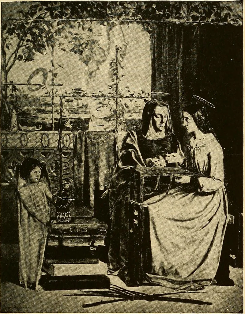 An illustration from The essentials of æsthetics in music, poetry, painting, sculpture and architecture, 1921, leaf 93