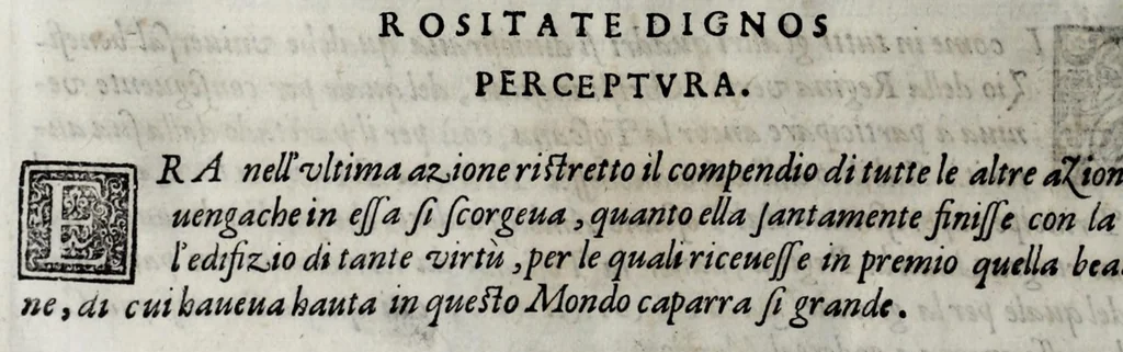 An illustration from Esseqvie della Sacra Cattolica, e Real Maesta di Margherita d'Avstria regina di Spagna : celebrate dal serenissimo don Cosimo II. gran duca di Toscana IIII, 1612, leaf 48