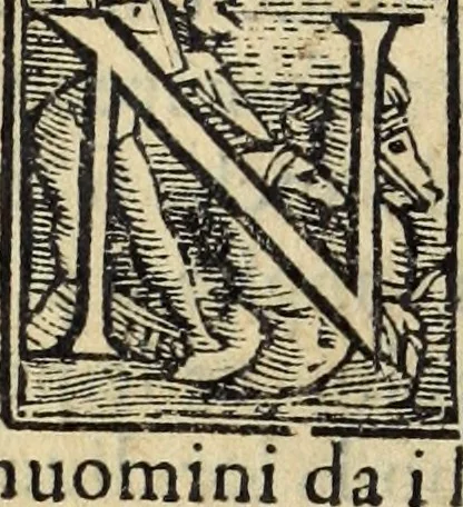 An illustration from Essercitio et ammaestramento del bvon christiano : dove si tratta de gli articoli della fede, de' diece precetti della legge, dell'Oratione, della Confessione, & della Communione, 1568, leaf 155