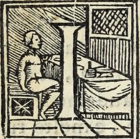An illustration from Essercitio et ammaestramento del bvon christiano : dove si tratta de gli articoli della fede, de' diece precetti della legge, dell'Oratione, della Confessione, & della Communione, 1568, leaf 79