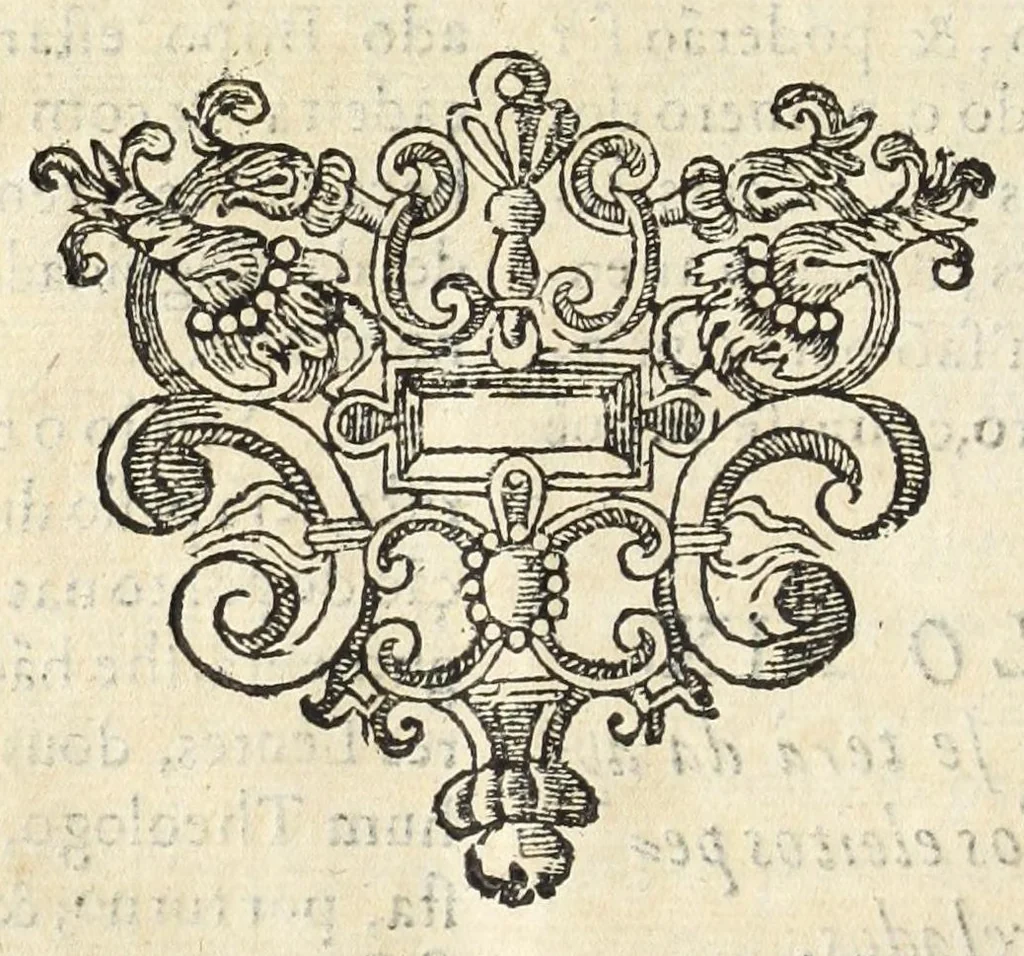 An illustration from Estatutos da Vniversidade de Coimbra : confirmados por el Rey nosso Snor. Dom Ioaõ o 4. em o anno de 1653, 1654, leaf 70