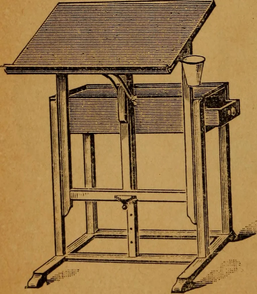 An illustration from The etcher's handbook : giving an account ot the old processes, and of processes recently discovered ; illustrated by the author, 1912, leaf 137