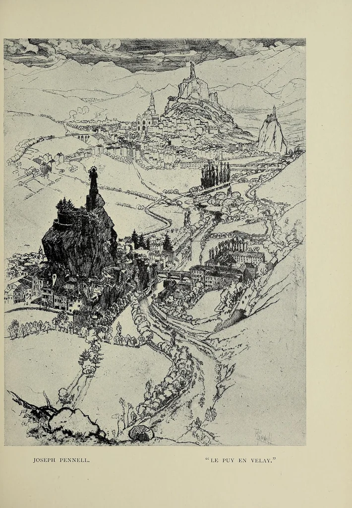 An illustration from Etching in England, 1895, leaf 163