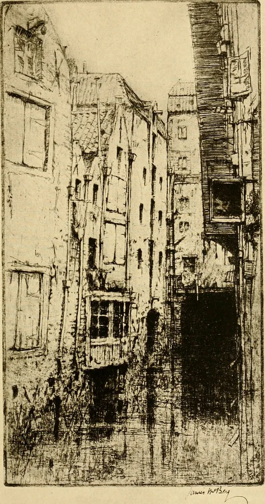 An illustration from Etching and other graphic arts : an illustrated treatise, 1922, leaf 104