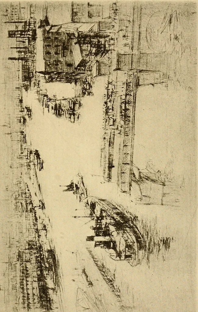 An illustration from Etching and other graphic arts : an illustrated treatise, 1922, leaf 130