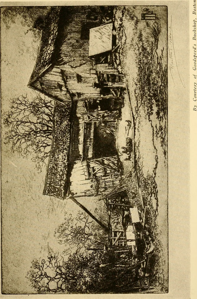 An illustration from Etching and other graphic arts : an illustrated treatise, 1922, leaf 134