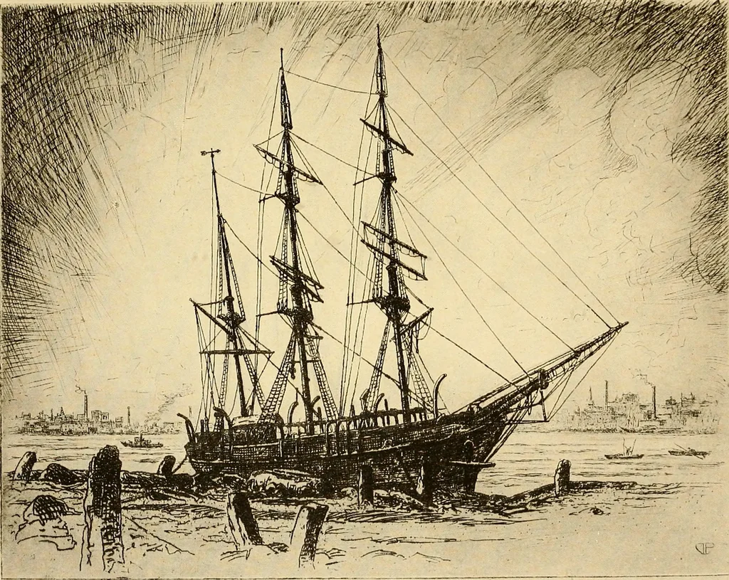 An illustration from Etching and other graphic arts : an illustrated treatise, 1922, leaf 158