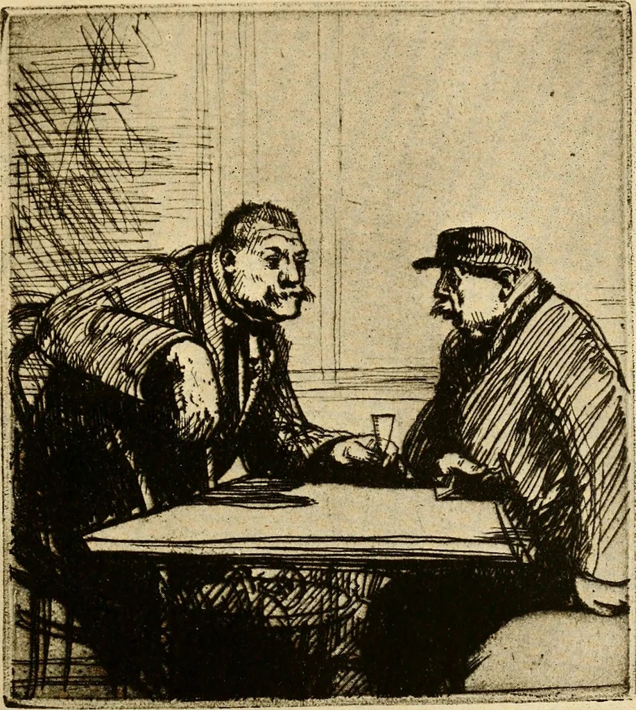 An illustration from Etching and other graphic arts : an illustrated treatise, 1922, leaf 168