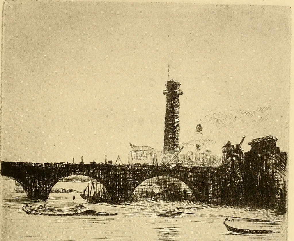 An illustration from Etching and other graphic arts : an illustrated treatise, 1922, leaf 208