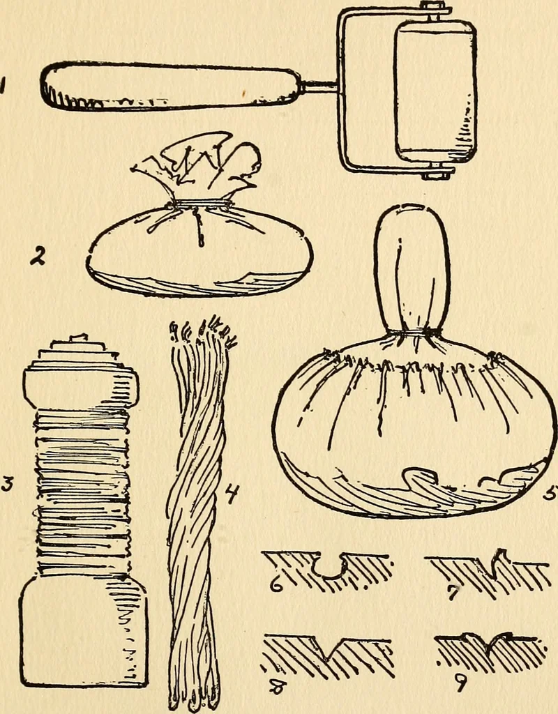 An illustration from Etching and other graphic arts : an illustrated treatise, 1922, leaf 242