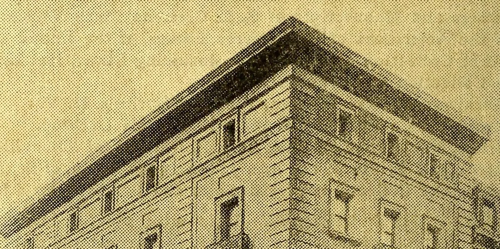 An illustration from Etchings and Drypoints : the Property of Judson S. Dutcher of Ellenville, N. Y., Whistler's "Prince's Candle Works," Two Undescribed First States; Trial Proof of "The Two Doorways"; Underscribed Trial Proof of "The Greenwich Pensioner," among Seventy-six Rare Signed Proofs and Other Whistler Items; The Only Known Copy of the First State of Zorn's "Omnibus," "The Waltz" and "The Cigarette Girl," and Other Zorn Prints;.., 1911, leaf 62