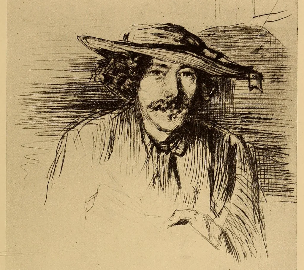An illustration from The etchings of James McNeill Whistler, 1922, leaf 109