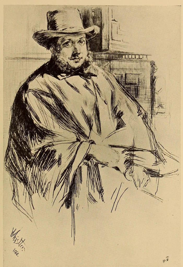 An illustration from The etchings of James McNeill Whistler, 1922, leaf 119