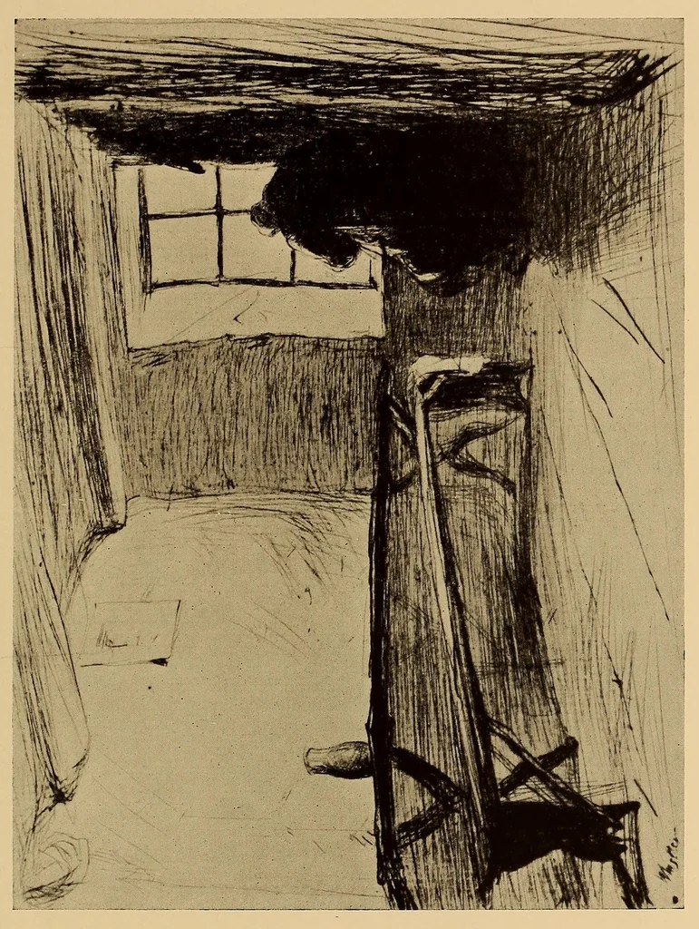 An illustration from The etchings of James McNeill Whistler, 1922, leaf 133