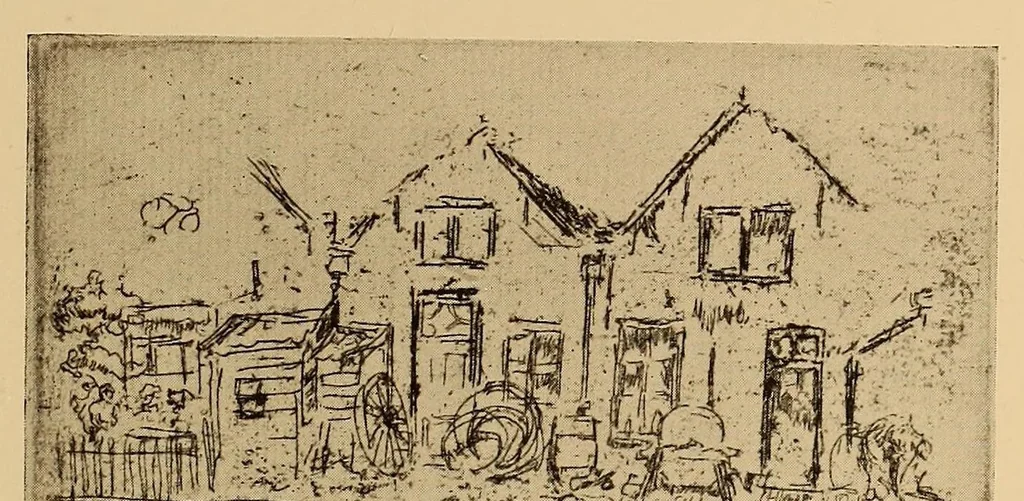 An illustration from The etchings of James McNeill Whistler, 1922, leaf 265