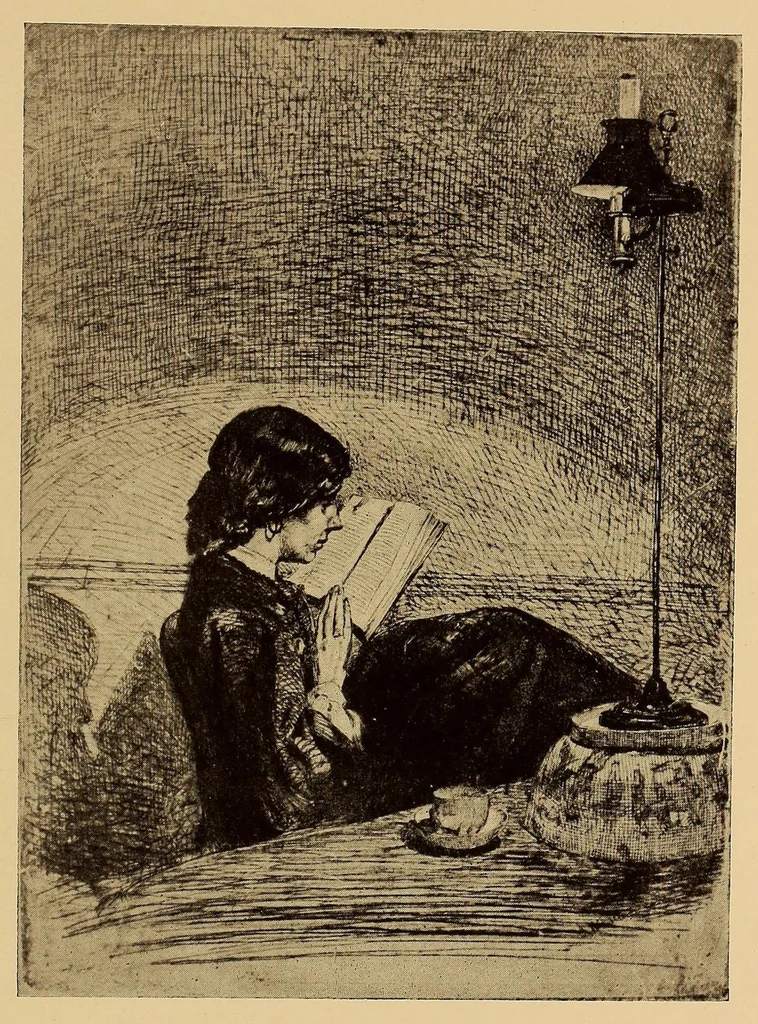 An illustration from The etchings of James McNeill Whistler, 1922, leaf 73