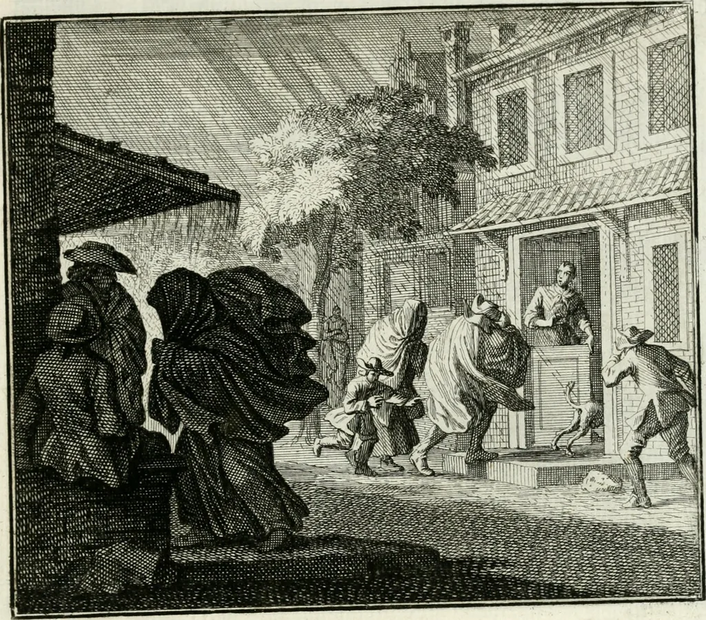 An illustration from Ethica naturalis, seu, Documenta moralia e variis rerum naturalium proprietatib[us], virtutum vitiorumq[ue] symbolicis imaginibus collecta, 1700, leaf 112