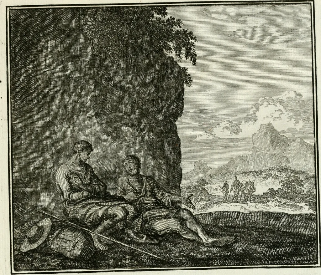 An illustration from Ethica naturalis, seu, Documenta moralia e variis rerum naturalium proprietatib[us], virtutum vitiorumq[ue] symbolicis imaginibus collecta, 1700, leaf 116