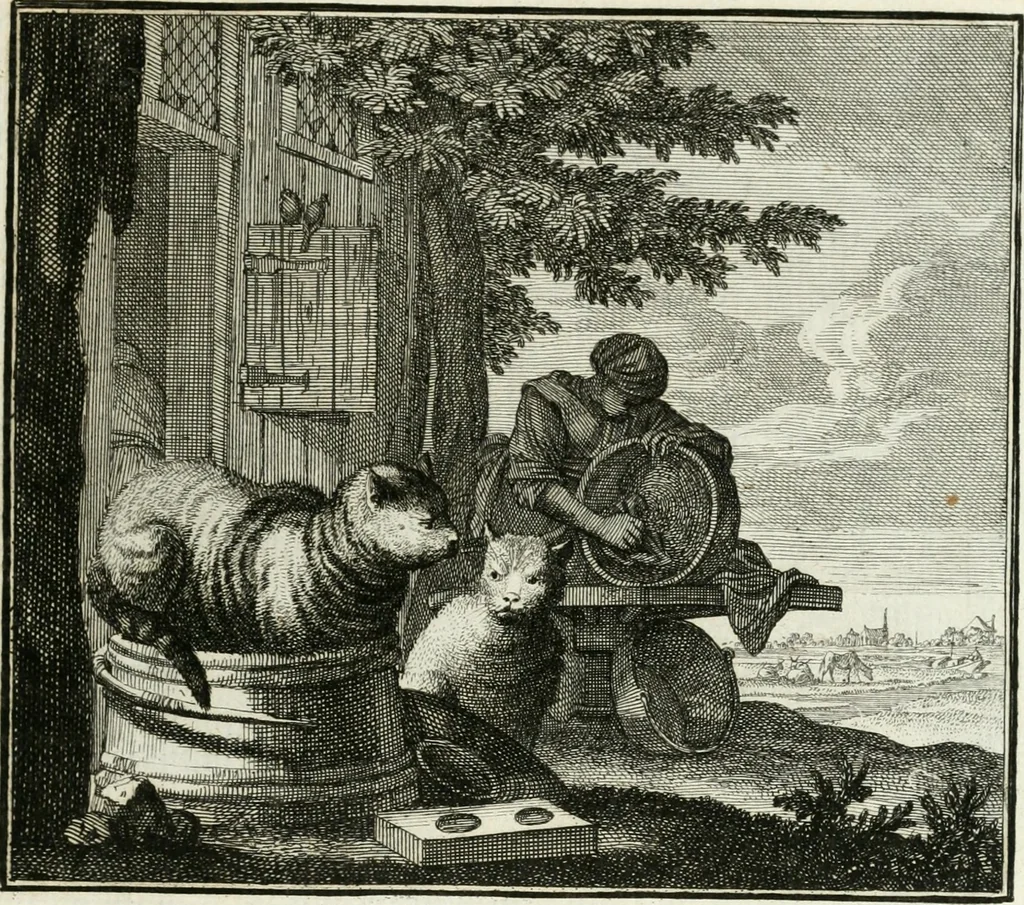 An illustration from Ethica naturalis, seu, Documenta moralia e variis rerum naturalium proprietatib[us], virtutum vitiorumq[ue] symbolicis imaginibus collecta, 1700, leaf 120